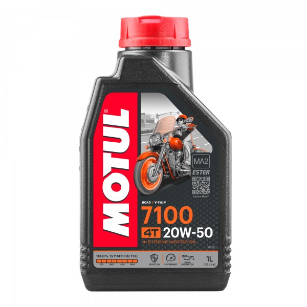 MOTUL Motul Synthetic Oil 7100 20W50 4T 1 Litre